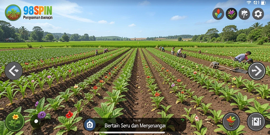 Tampilan gameplay 98SPIN yang memukau dan interaktif.