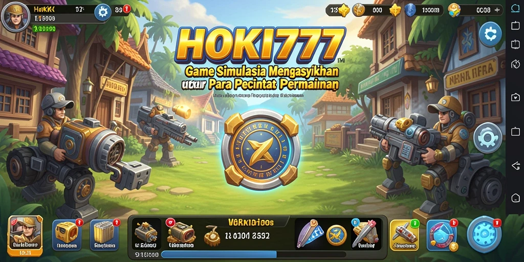 Screenshot menampilkan gameplay HOKI777 yang memukau dan interaktif.