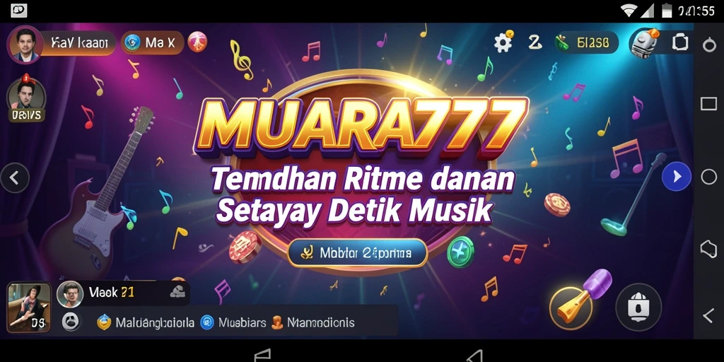 Tampilan gameplay MUARA777 yang menarik dan penuh warna.