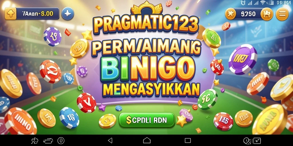Tampilan seru gameplay Bingo di PRAGMATIC123.