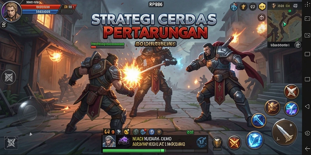 Gameplay RP886 yang menarik dan strategi mendebarkan.