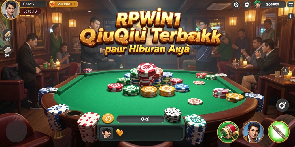 Tangkap momen seru dalam permainan QiuQiu di RPWIN1.