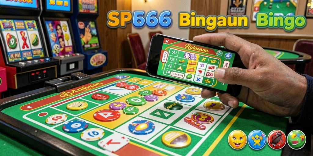 Screenshot gameplay SP666 dengan suasana permainan Bingo yang seru.